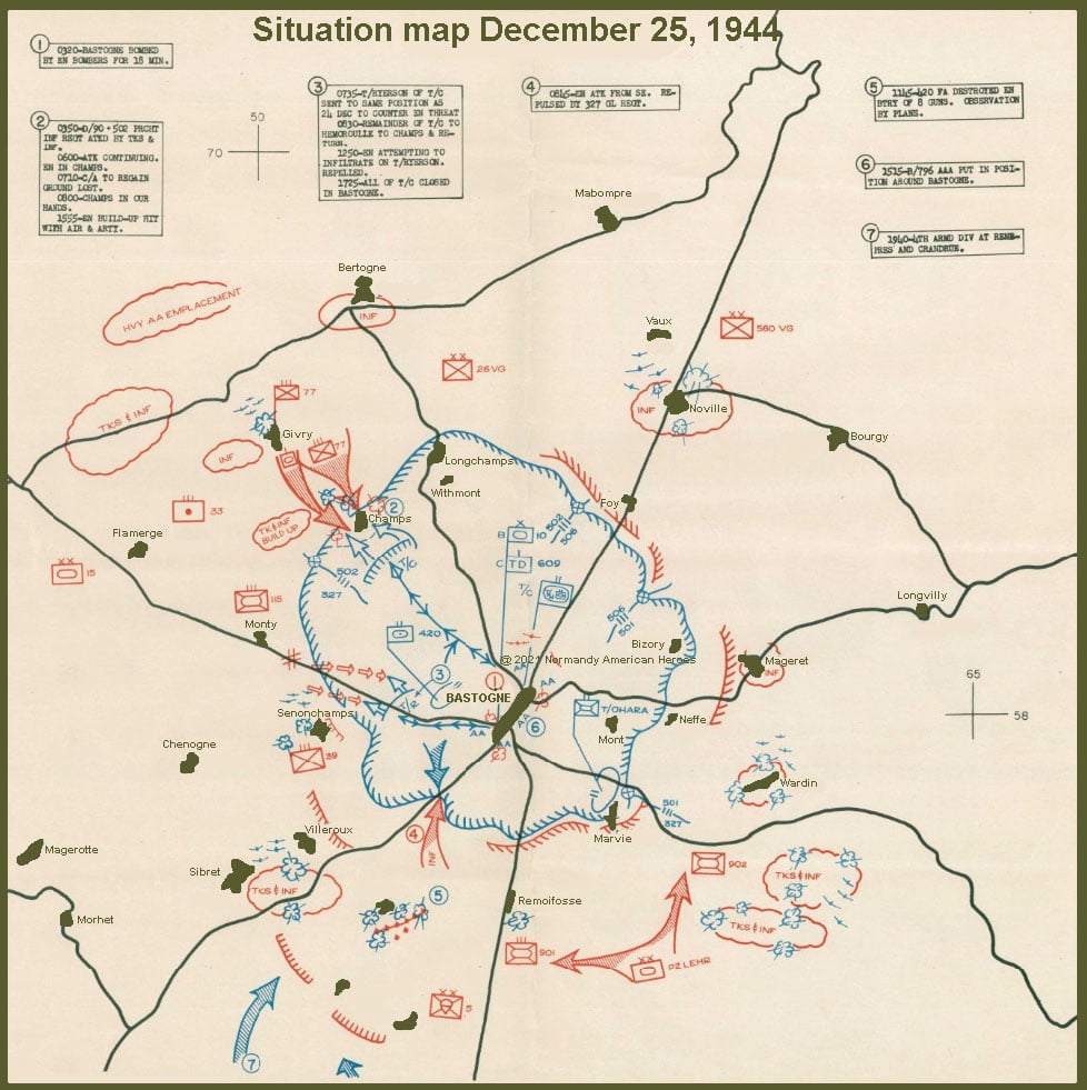 Bastogne has had a long tradition of giving out nuts!